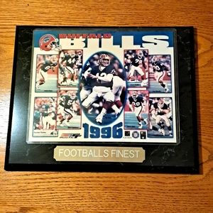 Buffalo Bills 1996 Team Plaque
